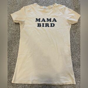 The Bee and the Fox mama bird t shirt